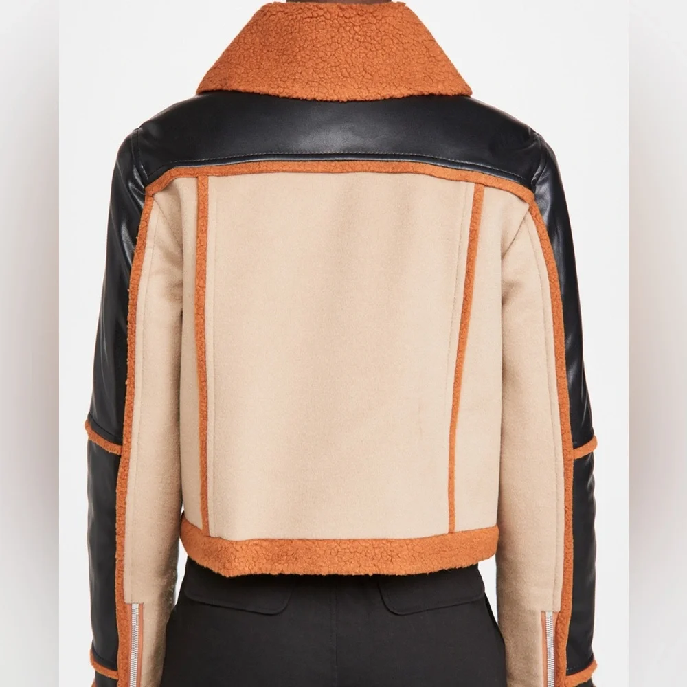 Jonathan Simkhai
Adelynn Color Block Sherpa Jacket - Picture 6 of 11